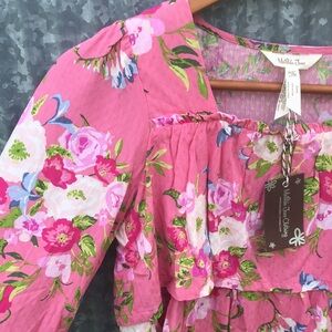 NWT Matilda Jane Tiered Floral Top